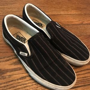 Vans x JCrew unisex slip-on sneakers